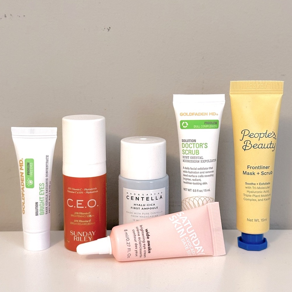 Skincare Mini bundle 6pcs